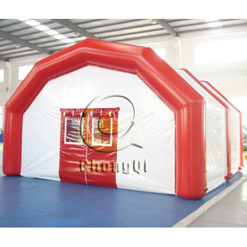 Inflatable medical tents